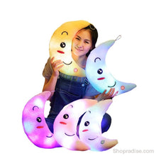 Load image into Gallery viewer, Luminous Glowing Star &amp; Moon Cushions Toys