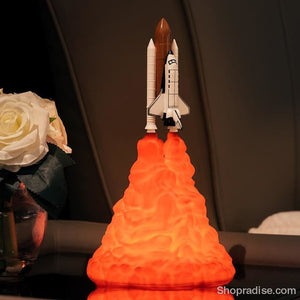 3D Print Saturn V / Space Shuttle Night Light A 21Cm Lamp