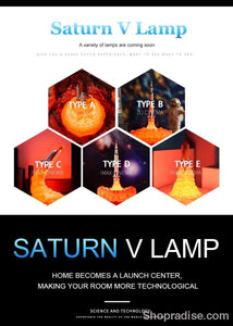 3D Print Saturn V / Space Shuttle Night Light Lamp