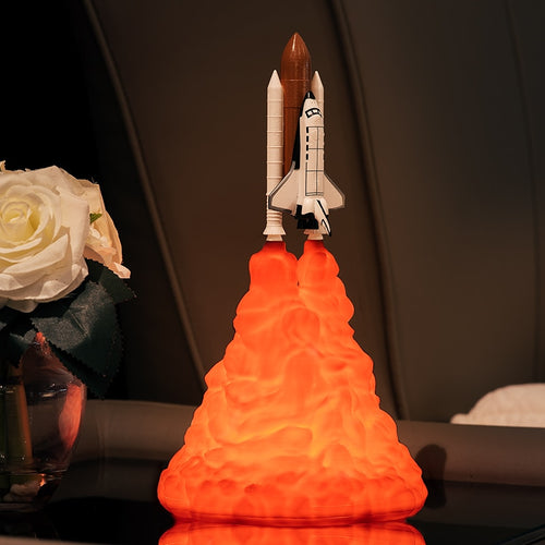 3D Print Space Shuttle Lamp