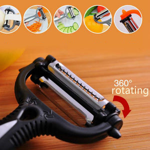 Multi-functional 360 Degree Rotary Kitchen Tool