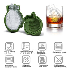 Load image into Gallery viewer, Creative Gun Bullet Skull Shape Ice Cube Maker