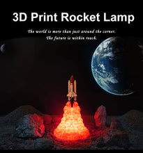 Load image into Gallery viewer, 3D Print Space Shuttle Lamp