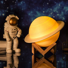 Load image into Gallery viewer, Saturn Lamp Bedroom LED Night Light